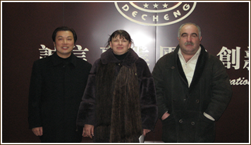 UKRAINE CLIENTS VISTED OUR COMPANY AND PURCHASED FEED MACHINES
