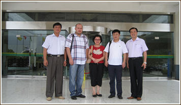 KAZAKSTAN CLIENTS VISITED OUR COMPANY AND PURCHASED OUR COMPLETE SET OF FEED EQUIPMENT