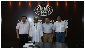 OMAN CLIENTS PURCHASE COMPLETE SET OF EQUIPMENT IN DECHENG